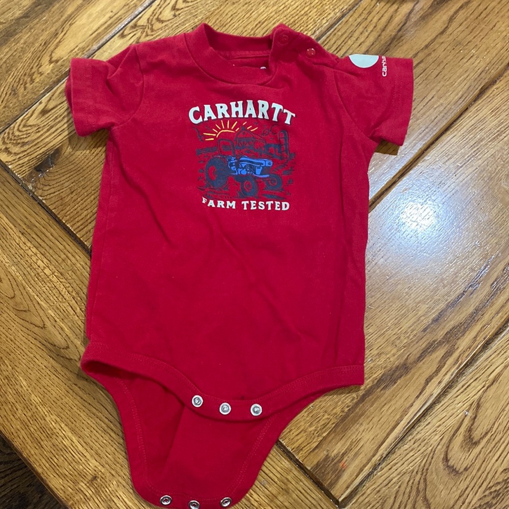 Short sleeve Carhartt Baby Bodysuit